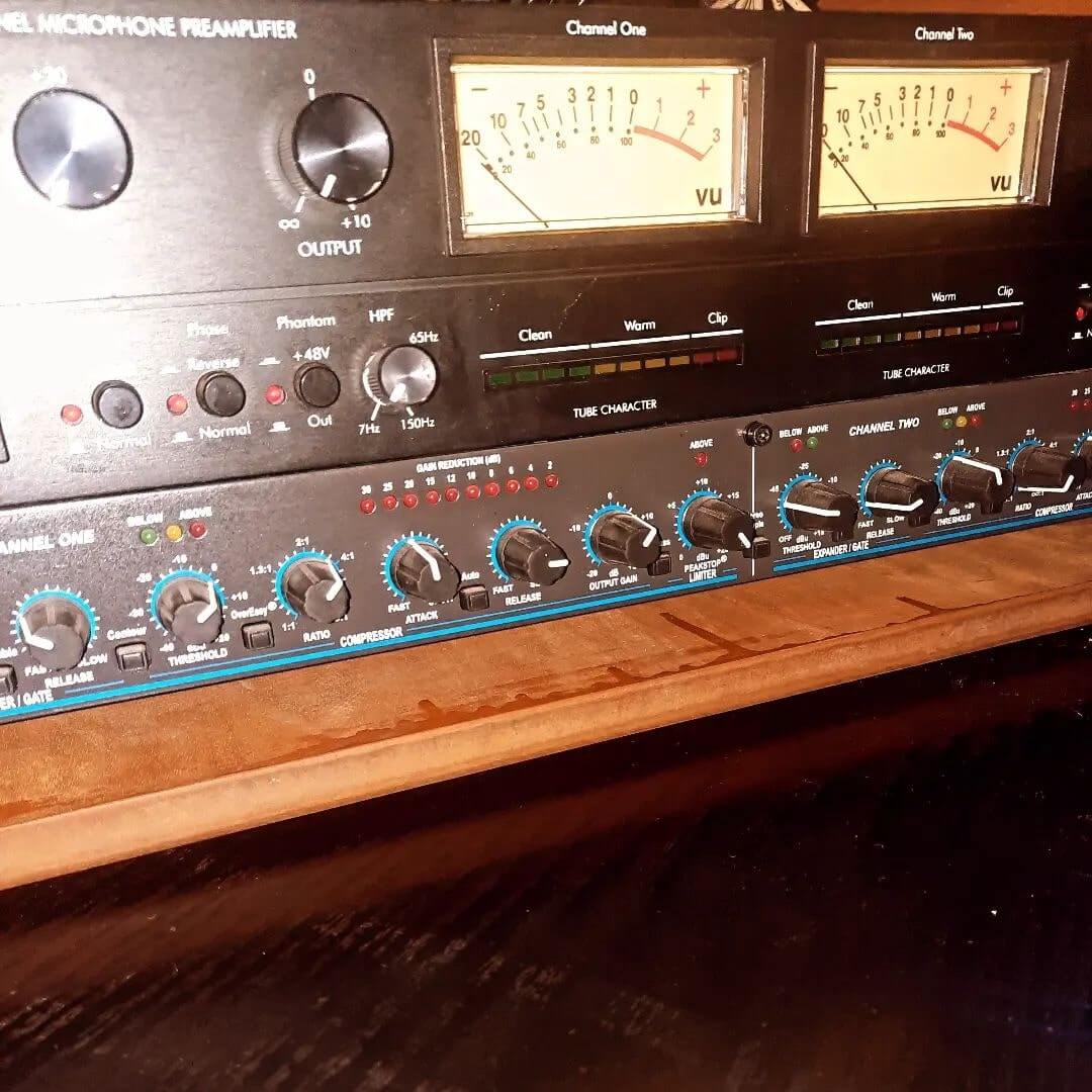 image inside the studio showing some equipment